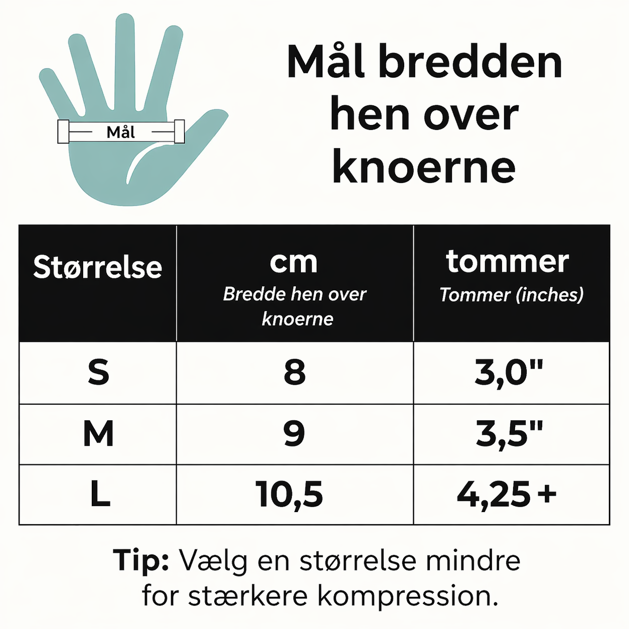 Solemarket | LedStøtte – Kompressionshandsker til lindring af ledsmerter