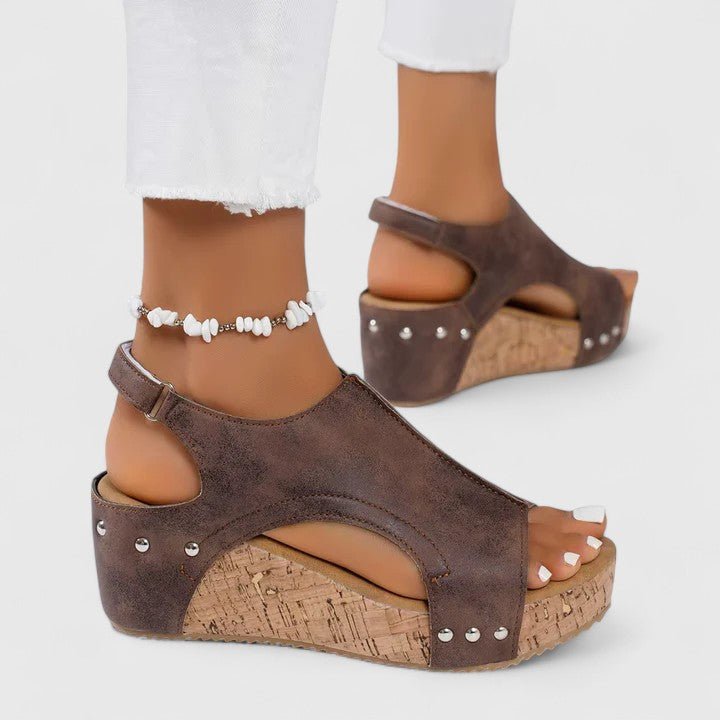 Solemarket | Emilie – Ortopædiske sandaler med bred rem og god støtte