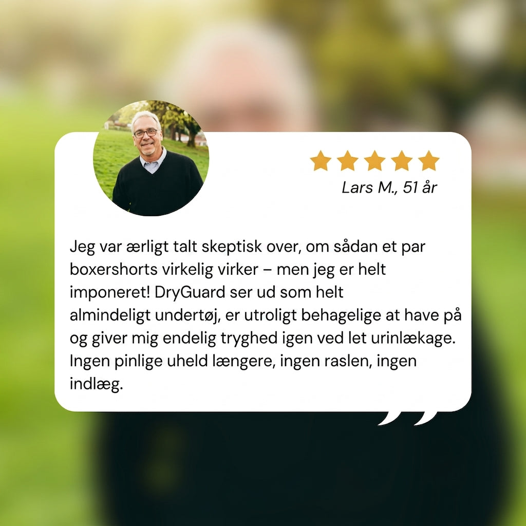 Solemarket | DryGuard – Inkontinens boxershorts til mænd