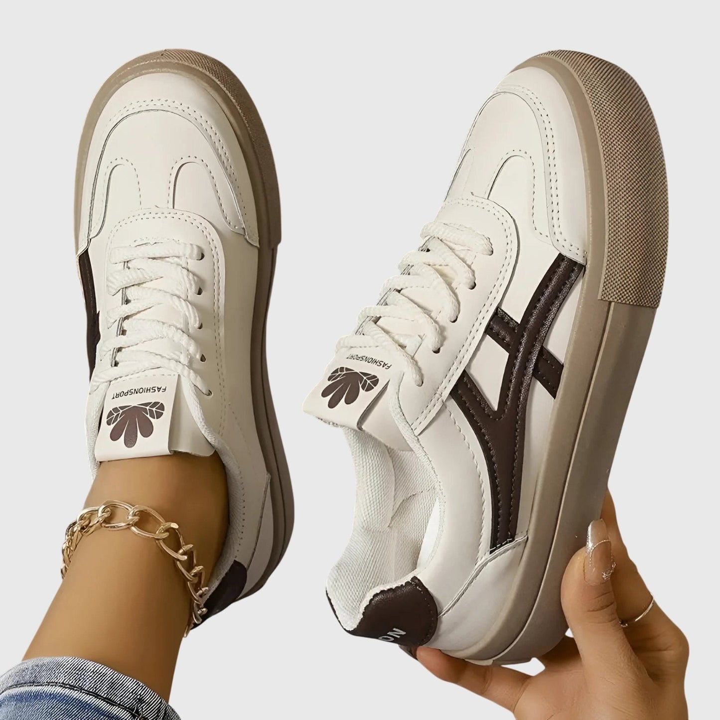 Solemarket | Olivia – Ortopediske sneakers med god fodsupport