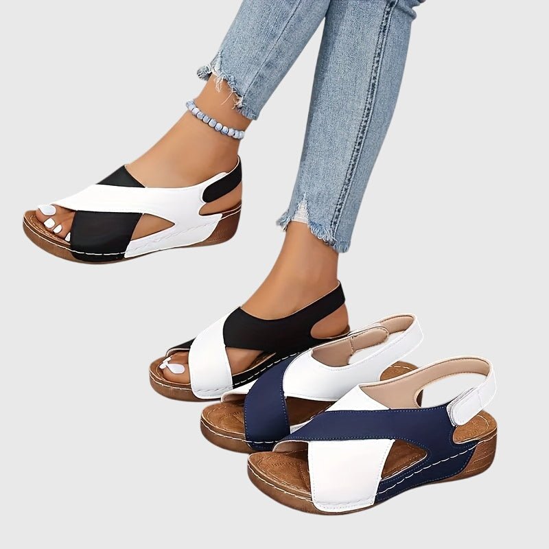 Solemarket | Mia – Sandaler i lyserødt med åbent hæl