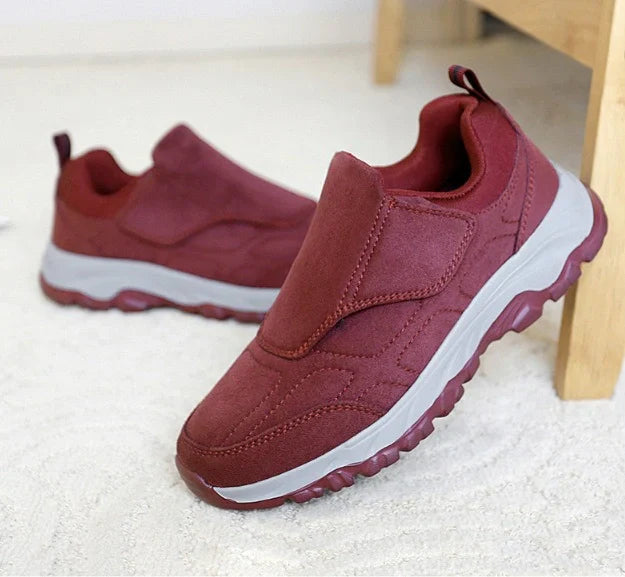 Solemarket | Diabetessneaker med kardborreluk – unisex bred pasform