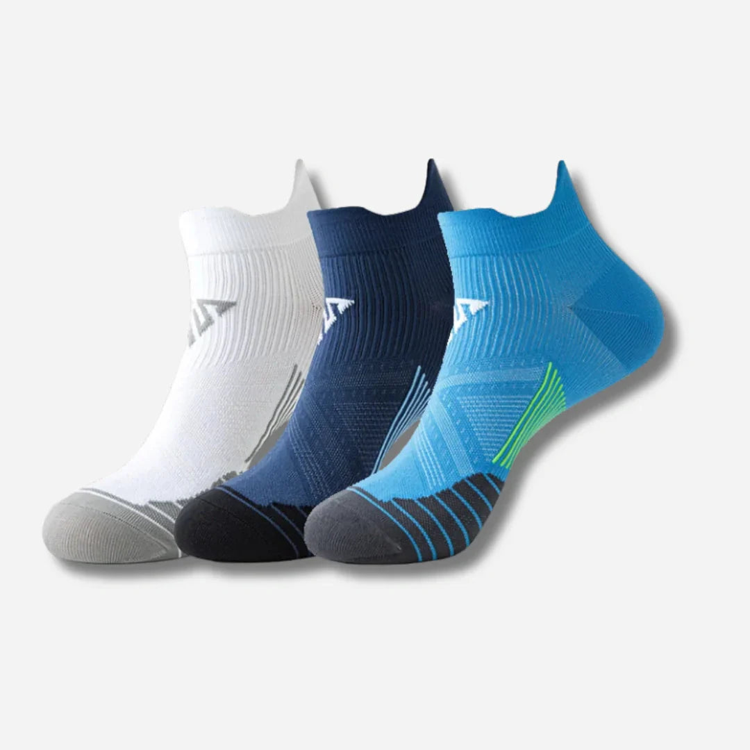 Solemarket | ErgiloSocks – Kompressionsstrømper 3-pak til daglig komfort