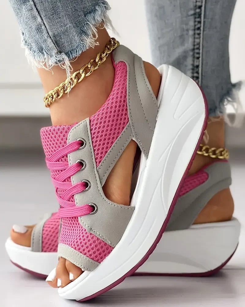 Solemarket | Moderne platform sneakers til kvinder med chunky look