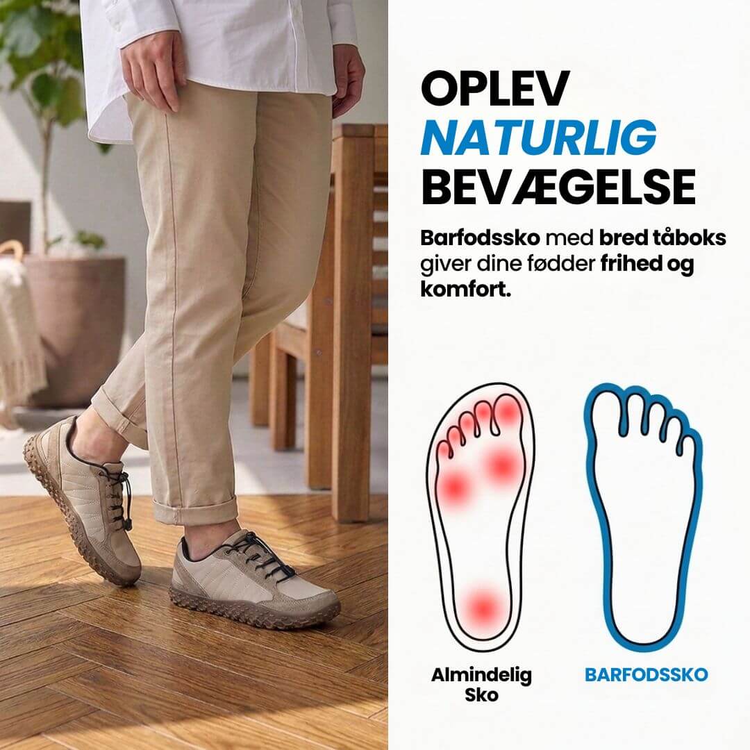 Solemarket | Ease – Barfodssko til hverdagen med naturlig pasform