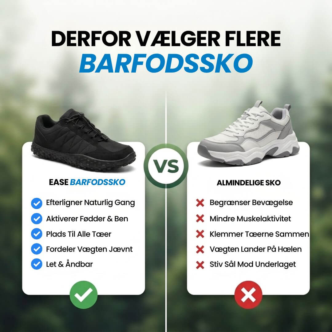 Solemarket | Ease – Barfodssko til hverdagen med naturlig pasform