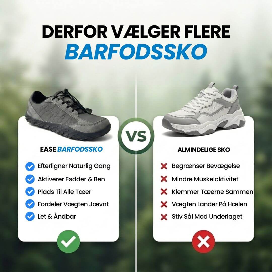 Solemarket | Ease – Barfodssko til hverdagen med naturlig pasform