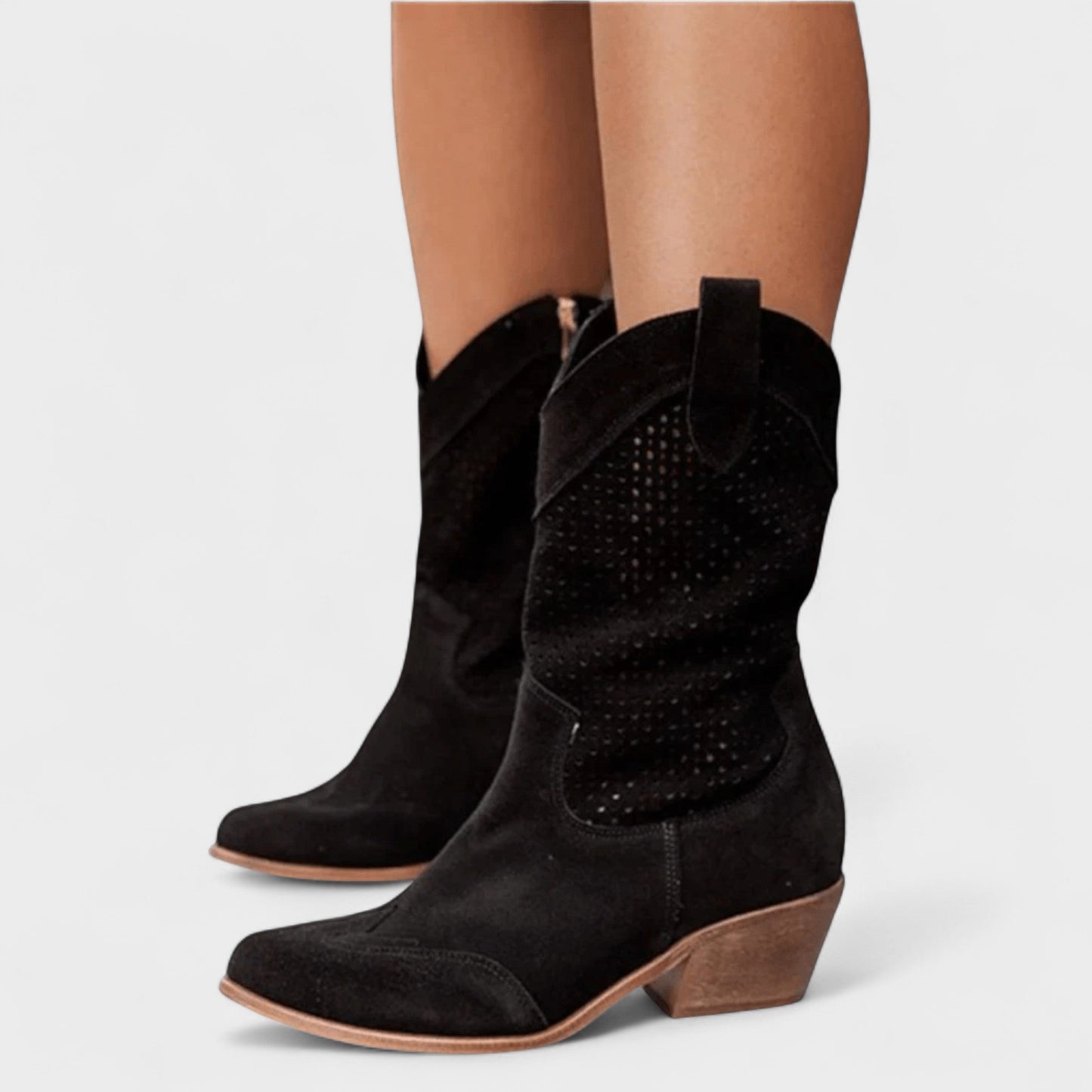Solemarket | Anna – Cowboystøvler med klassisk vestlig stil