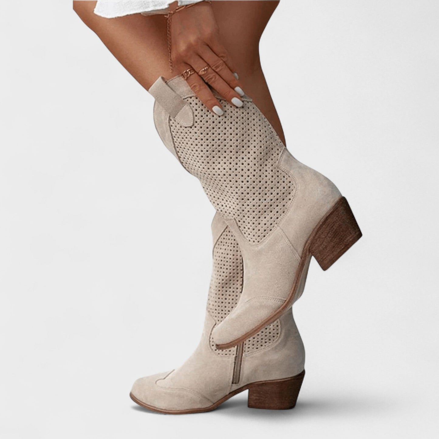 Solemarket | Anna – Cowboystøvler med klassisk vestlig stil