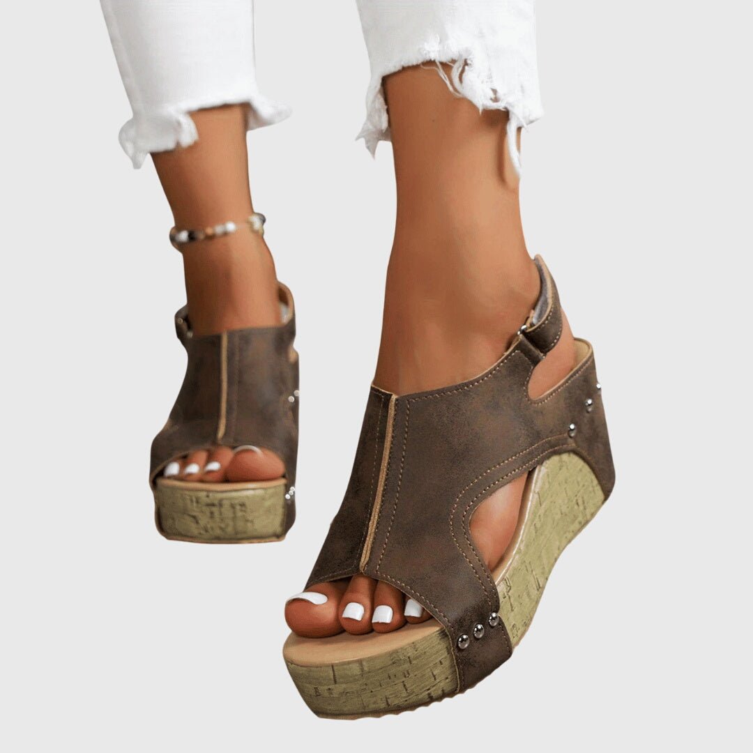 Solemarket | Birgitte – Ortopædiske sandaler med dobbelt rem