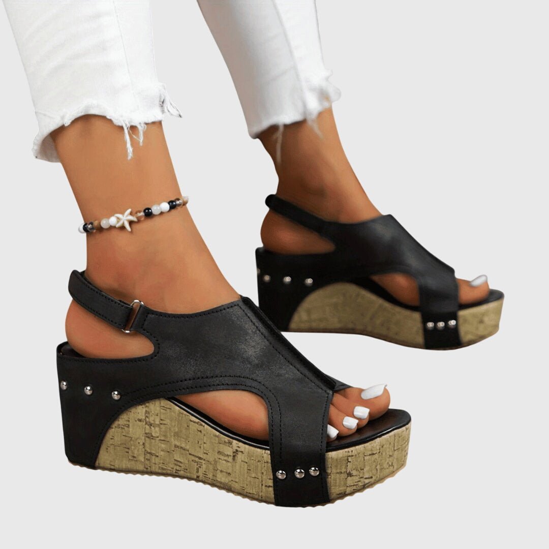 Solemarket | Birgitte – Ortopædiske sandaler med dobbelt rem