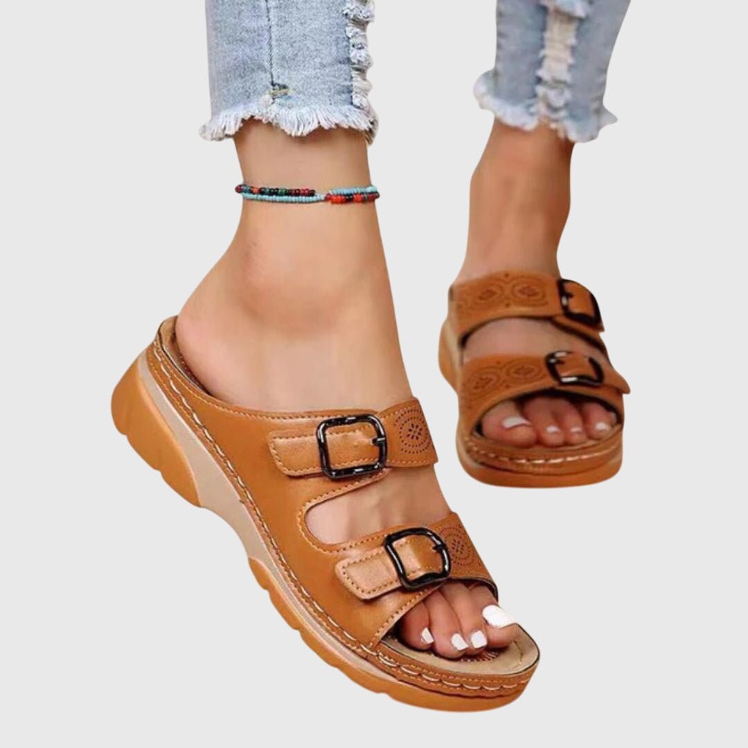 Solemarket | Xenia – Sandaler med slanke remme og let konstruktion
