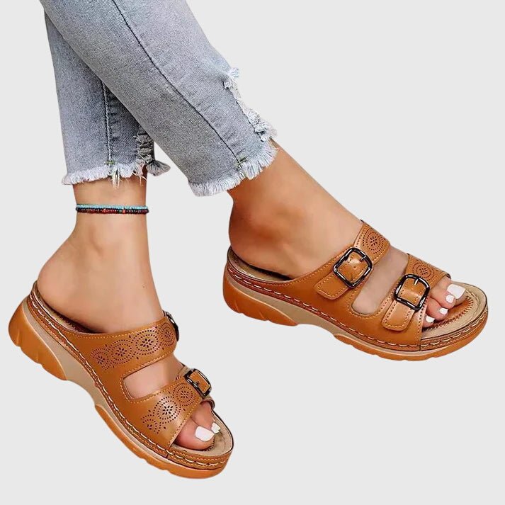 Solemarket | Xenia – Sandaler med slanke remme og let konstruktion