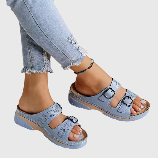 Solemarket | Xenia – Sandaler med slanke remme og let konstruktion