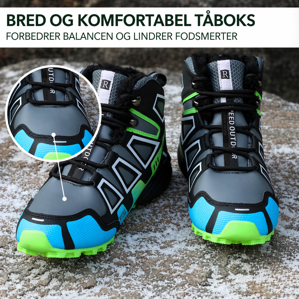 Solemarket | GripTrail 2.0 – Ortopædisk vandtæt outdoorstøvle