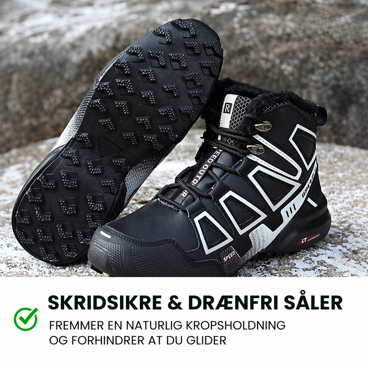 Solemarket | GripTrail 2.0 – Ortopædisk vandtæt outdoorstøvle