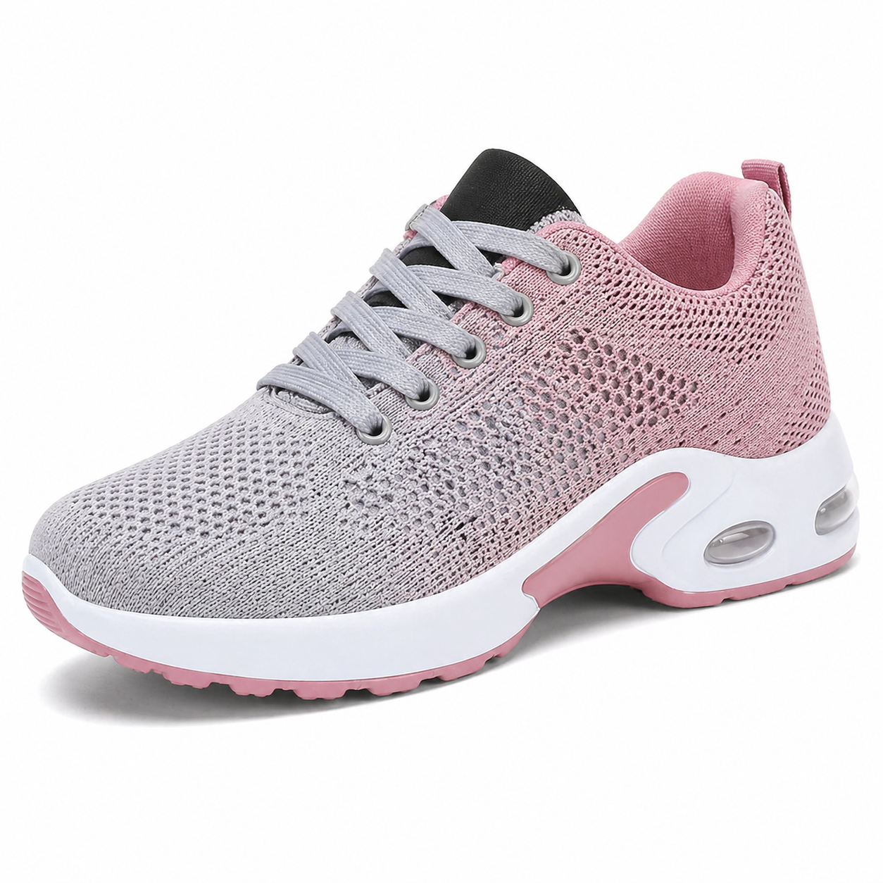 Solemarket | OrthoStep Rosa-Grå – Ergonomiske sneakers til kvinder