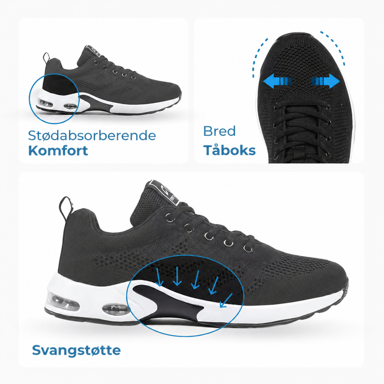 Solemarket | OrthoStep – Ergonomiske smertelindrende sneakers