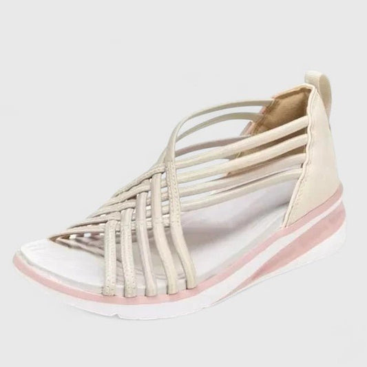 Solemarket | Theresa – Sandaler med kobberdetaljer og sofistikeret look