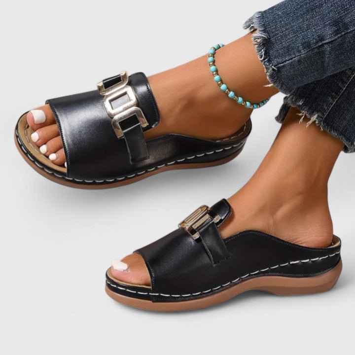 Solemarket | Ulla – Ortopædiske sandaler med klassisk sporty look