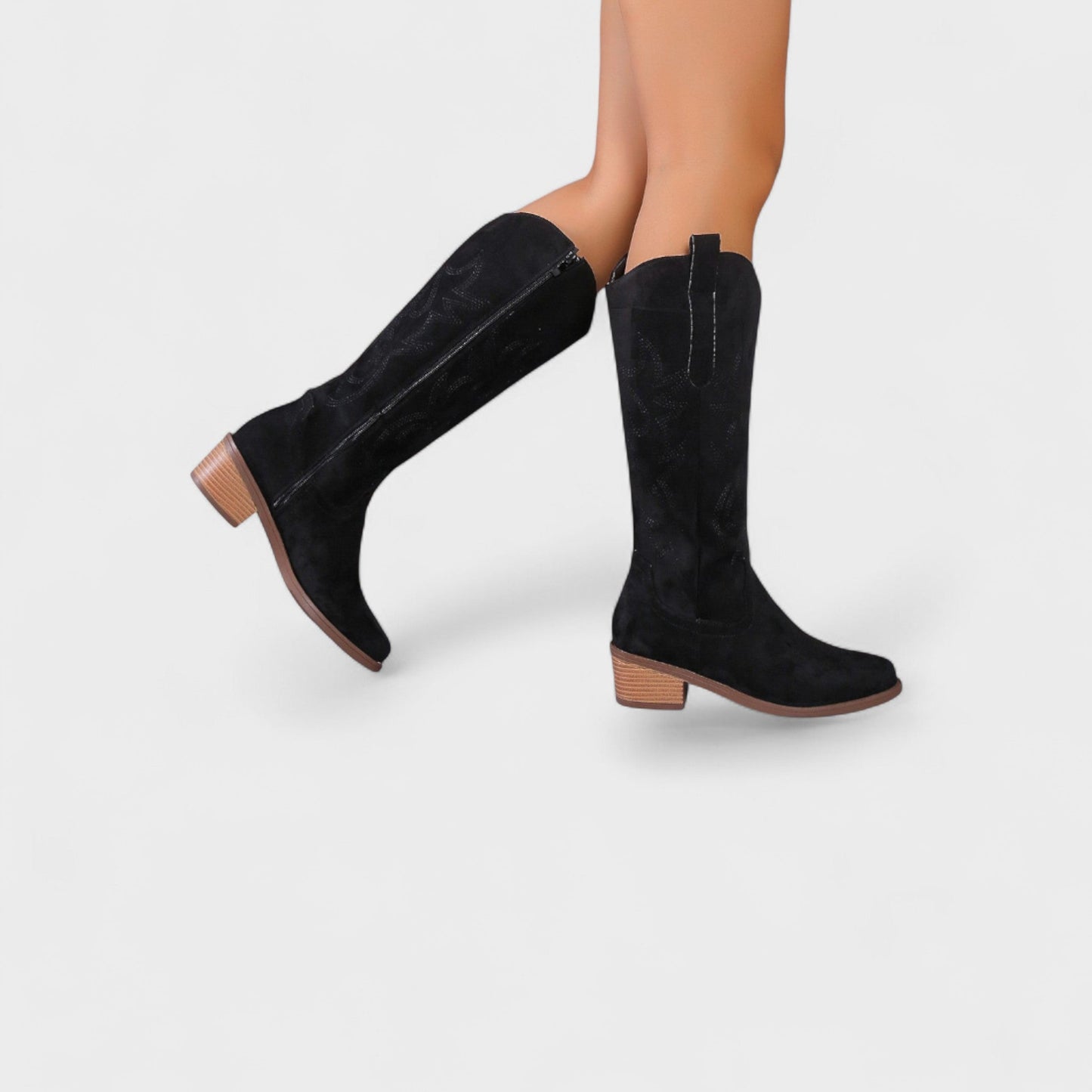 Solemarket | Elka – Westernstøvler med klassisk cowboy design