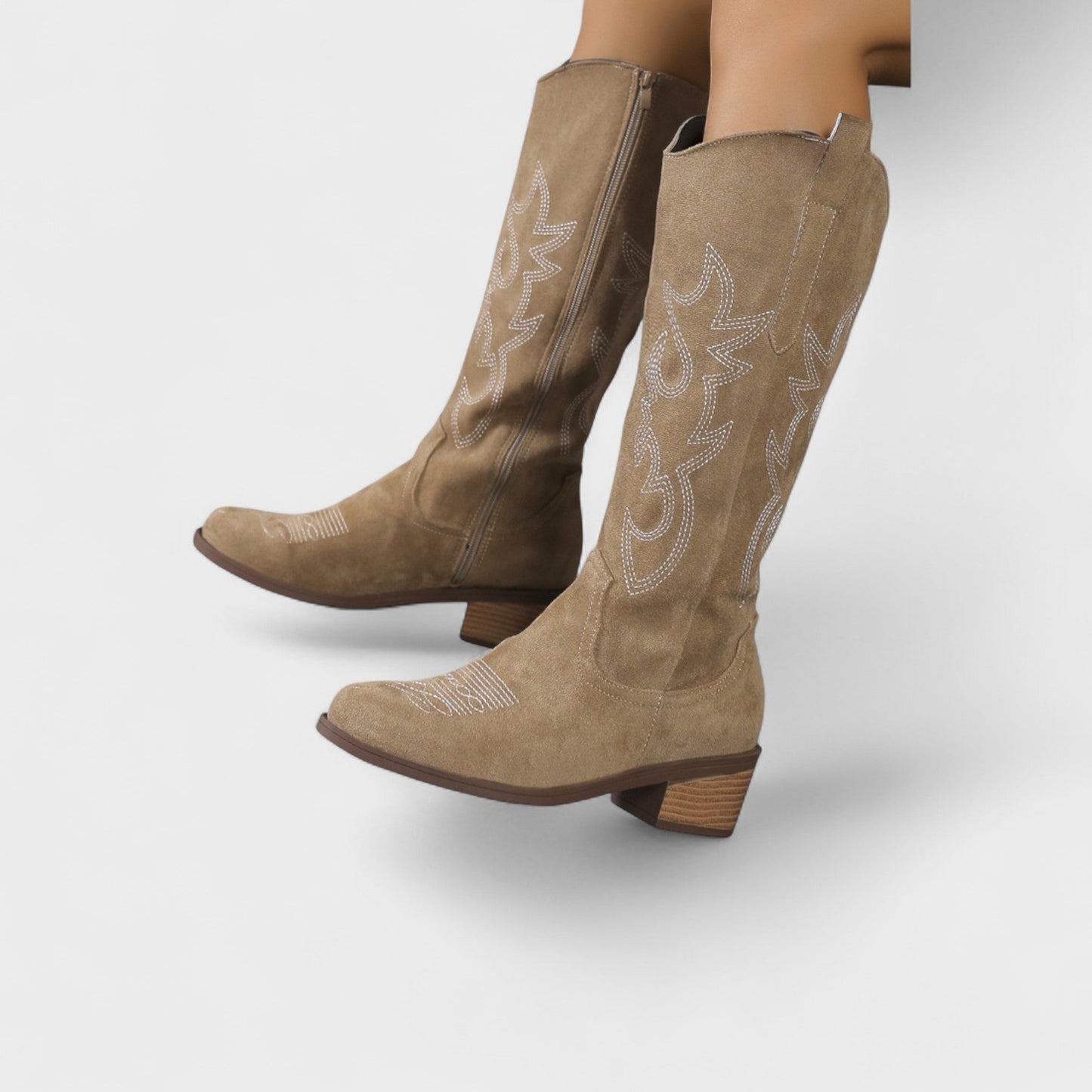 Solemarket | Elka – Westernstøvler med klassisk cowboy design