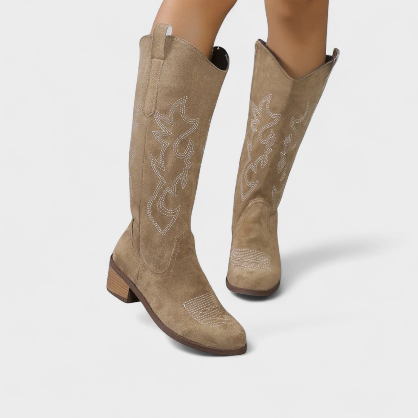 Solemarket | Elka – Westernstøvler med klassisk cowboy design
