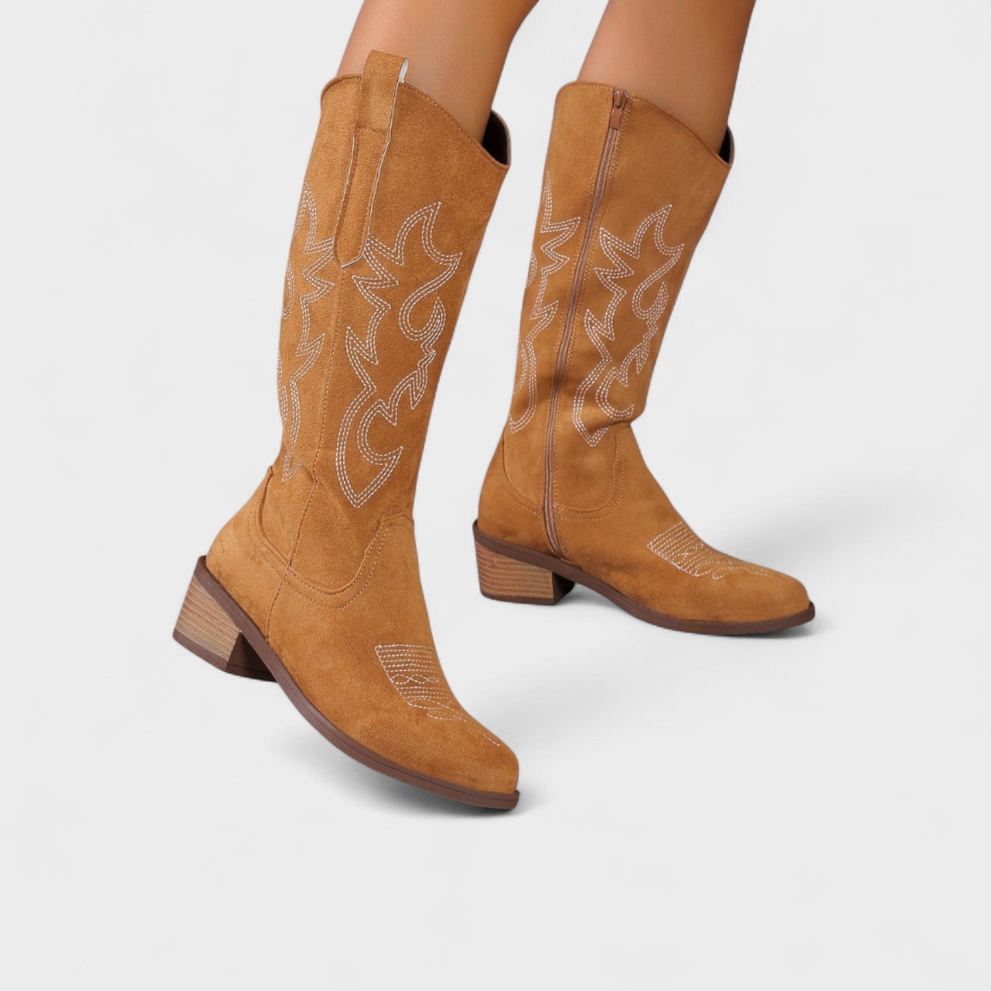 Solemarket | Elka – Westernstøvler med klassisk cowboy design