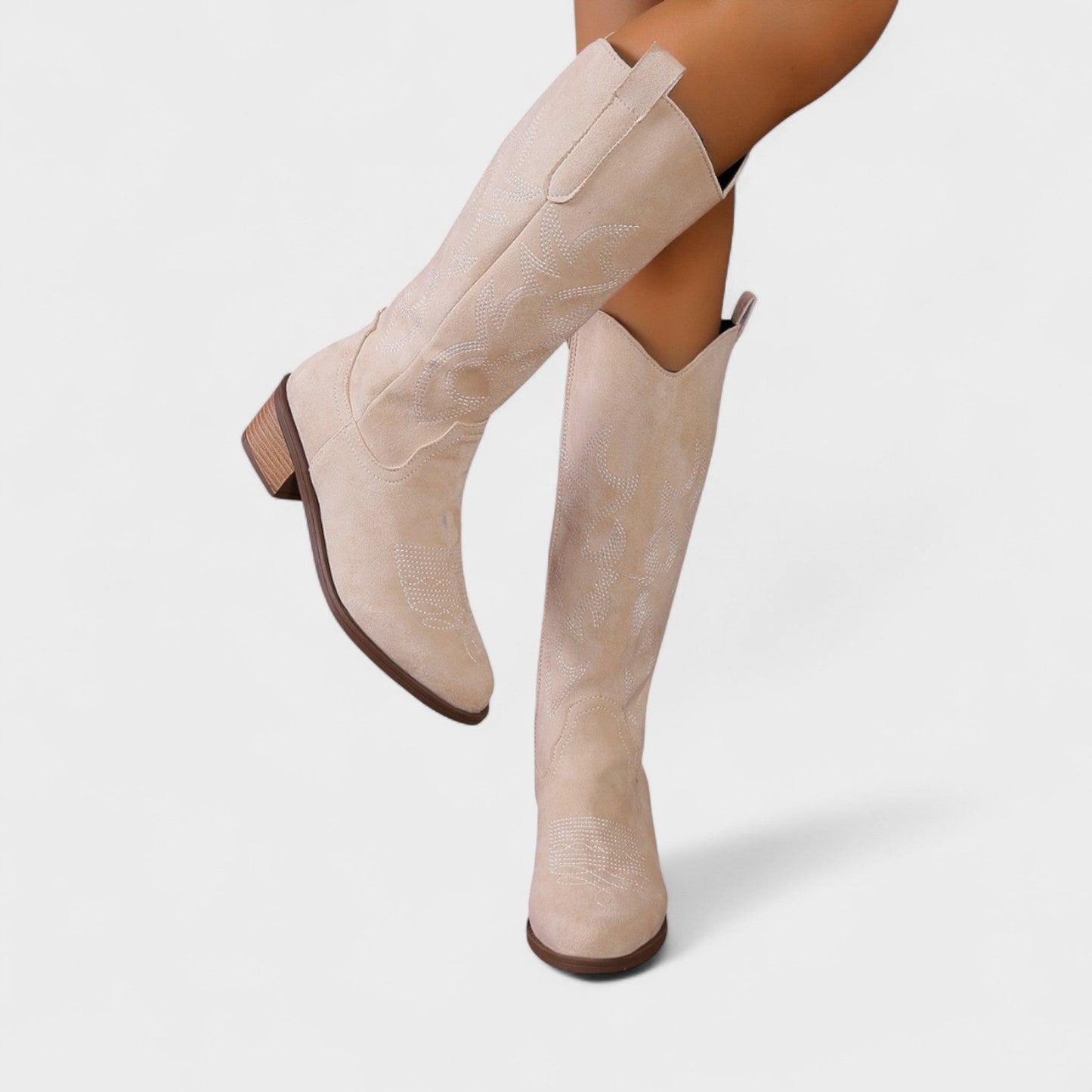 Solemarket | Elka – Westernstøvler med klassisk cowboy design