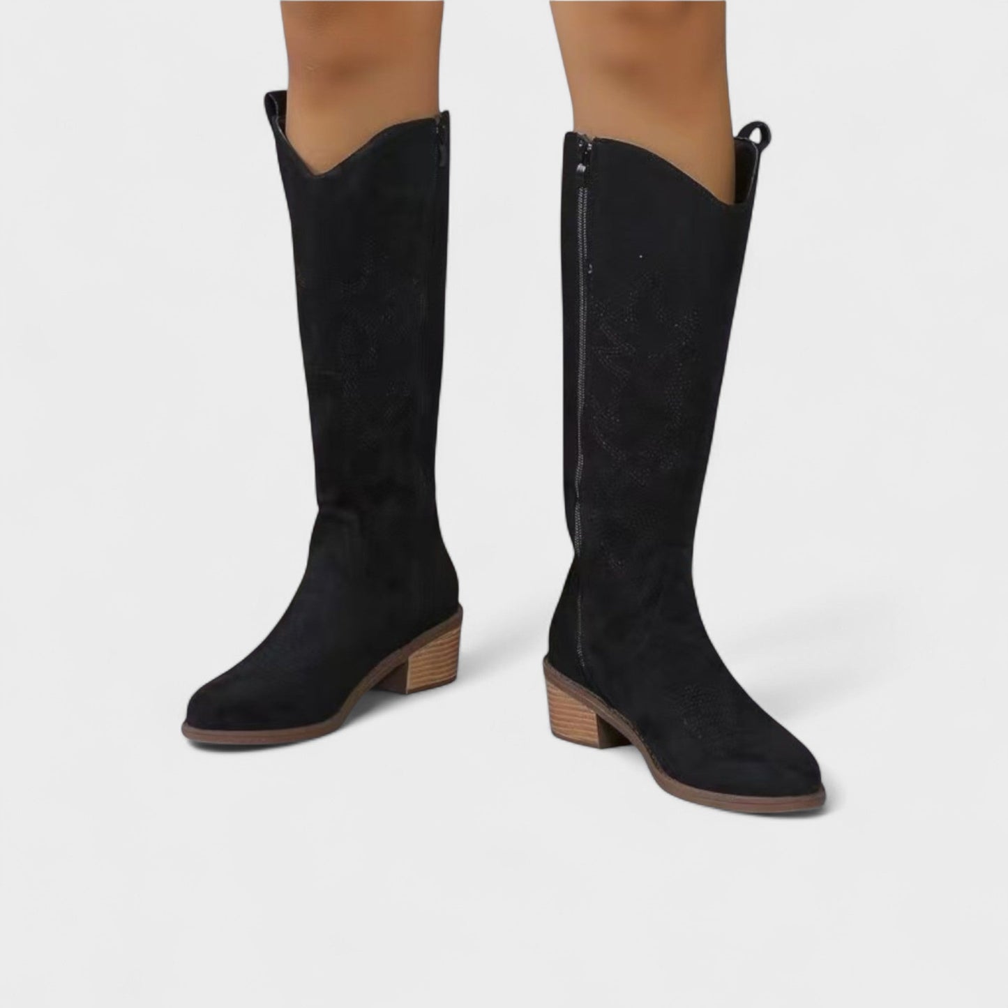Solemarket | Elka – Westernstøvler med klassisk cowboy design