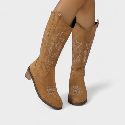 Solemarket | Elka – Westernstøvler med klassisk cowboy design