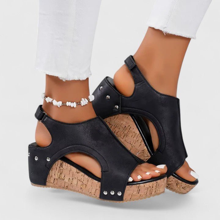 Solemarket | Emilie – Ortopædiske sandaler med bred rem og god støtte