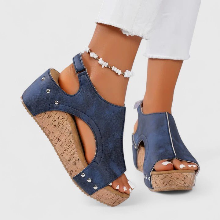 Solemarket | Emilie – Ortopædiske sandaler med bred rem og god støtte