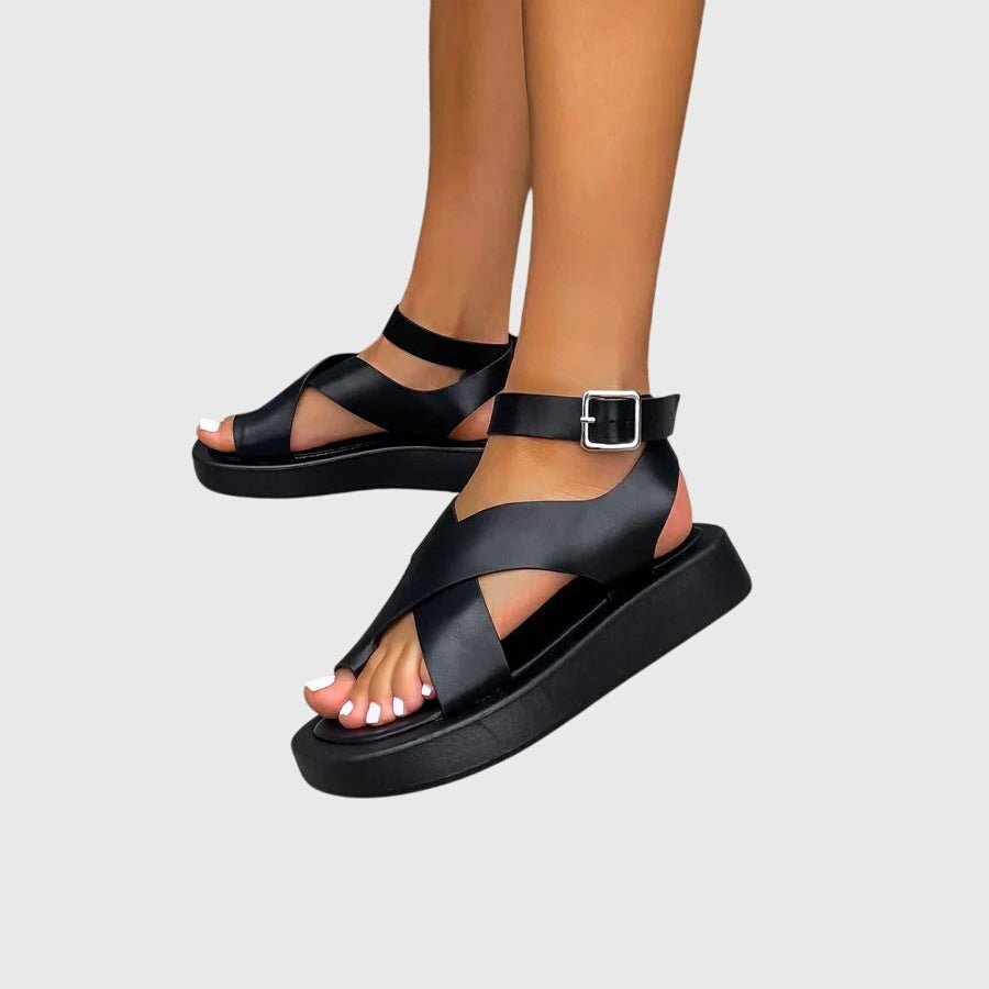 Solemarket | Vera – Sandaler med åben hæl og elegant rem