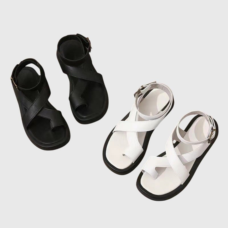 Solemarket | Vera – Sandaler med åben hæl og elegant rem