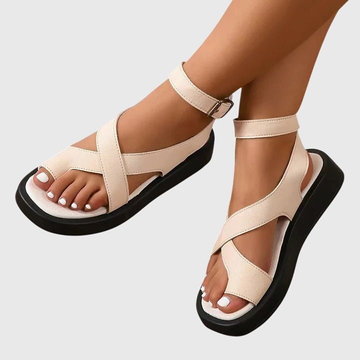 Solemarket | Vera – Sandaler med åben hæl og elegant rem