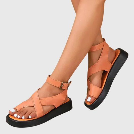 Solemarket | Vera – Sandaler med åben hæl og elegant rem