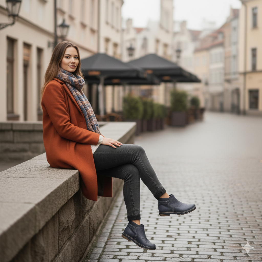 Solemarket | Stilfulde, bløde og fleksible ankelstøvler til kvinder