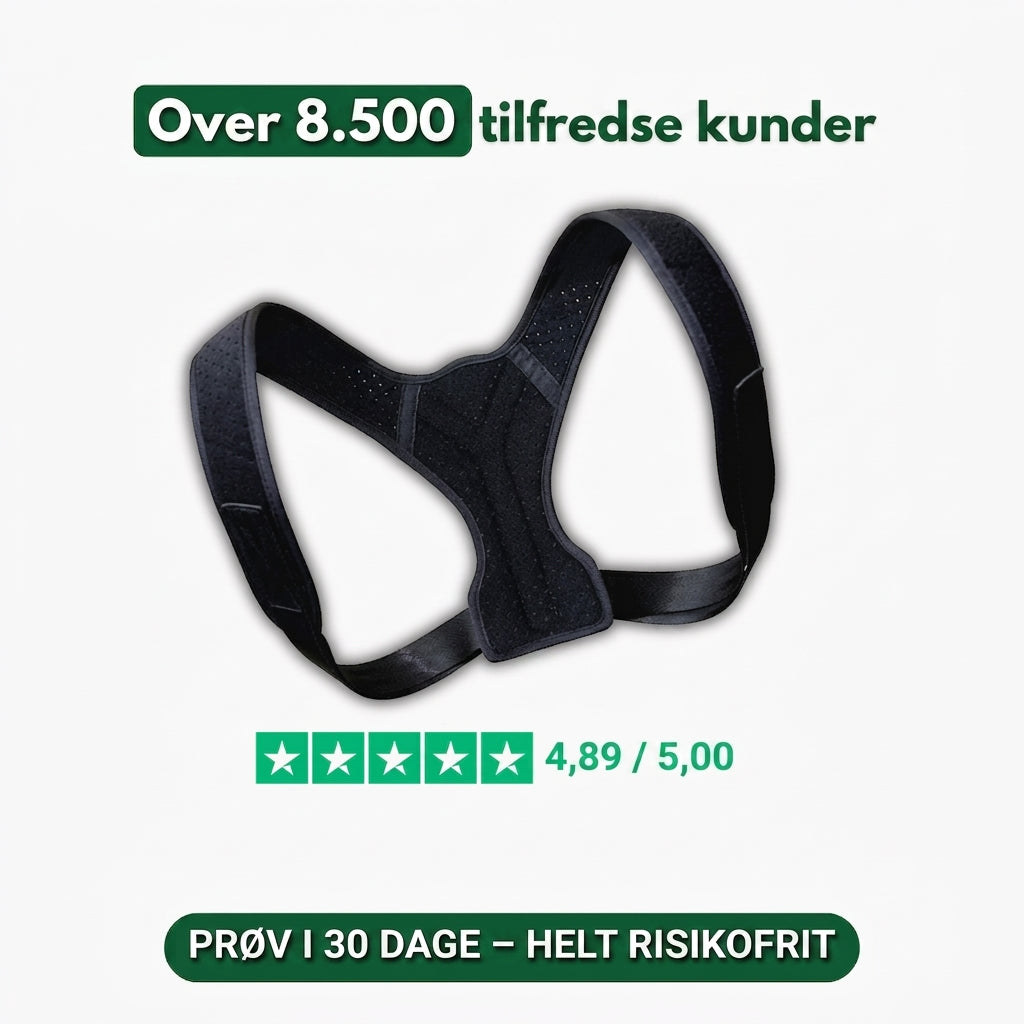 Solemarket |  RetRyg – Korrigerende rygbælte til daglig støtte