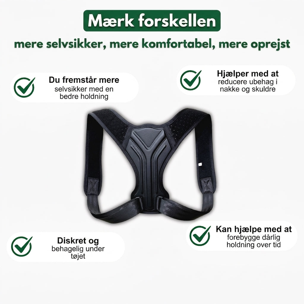 Solemarket |  RetRyg – Korrigerende rygbælte til daglig støtte