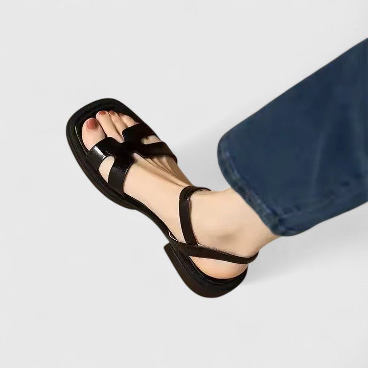 Solemarket | Gry – Elegante sandaler med finisher detalje