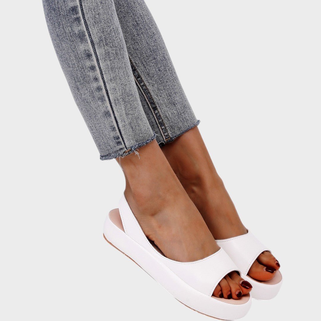 Solemarket | Lena – Sandaler med brede remme og god stabilitet