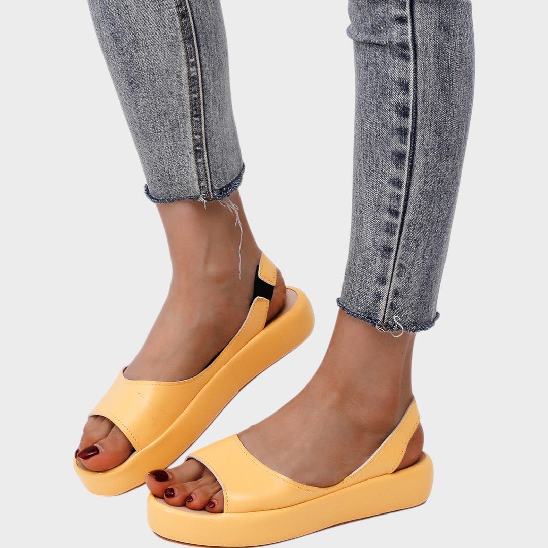Solemarket | Lena – Sandaler med brede remme og god stabilitet