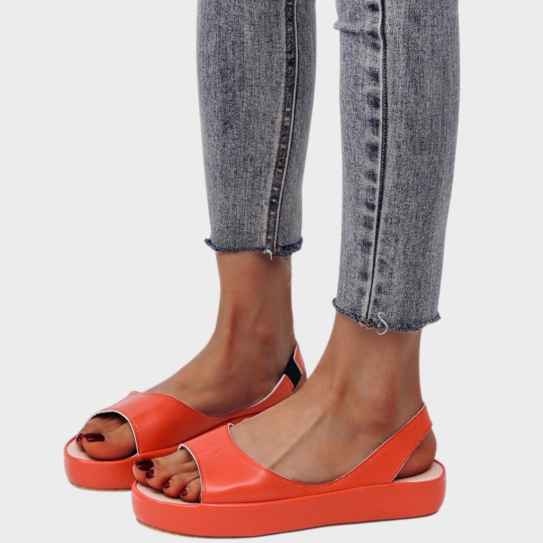 Solemarket | Lena – Sandaler med brede remme og god stabilitet