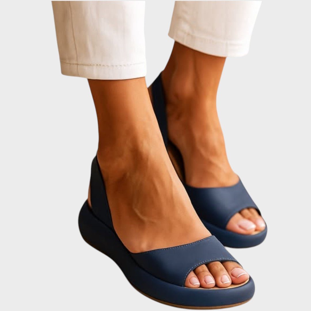 Solemarket | Lena – Sandaler med brede remme og god stabilitet