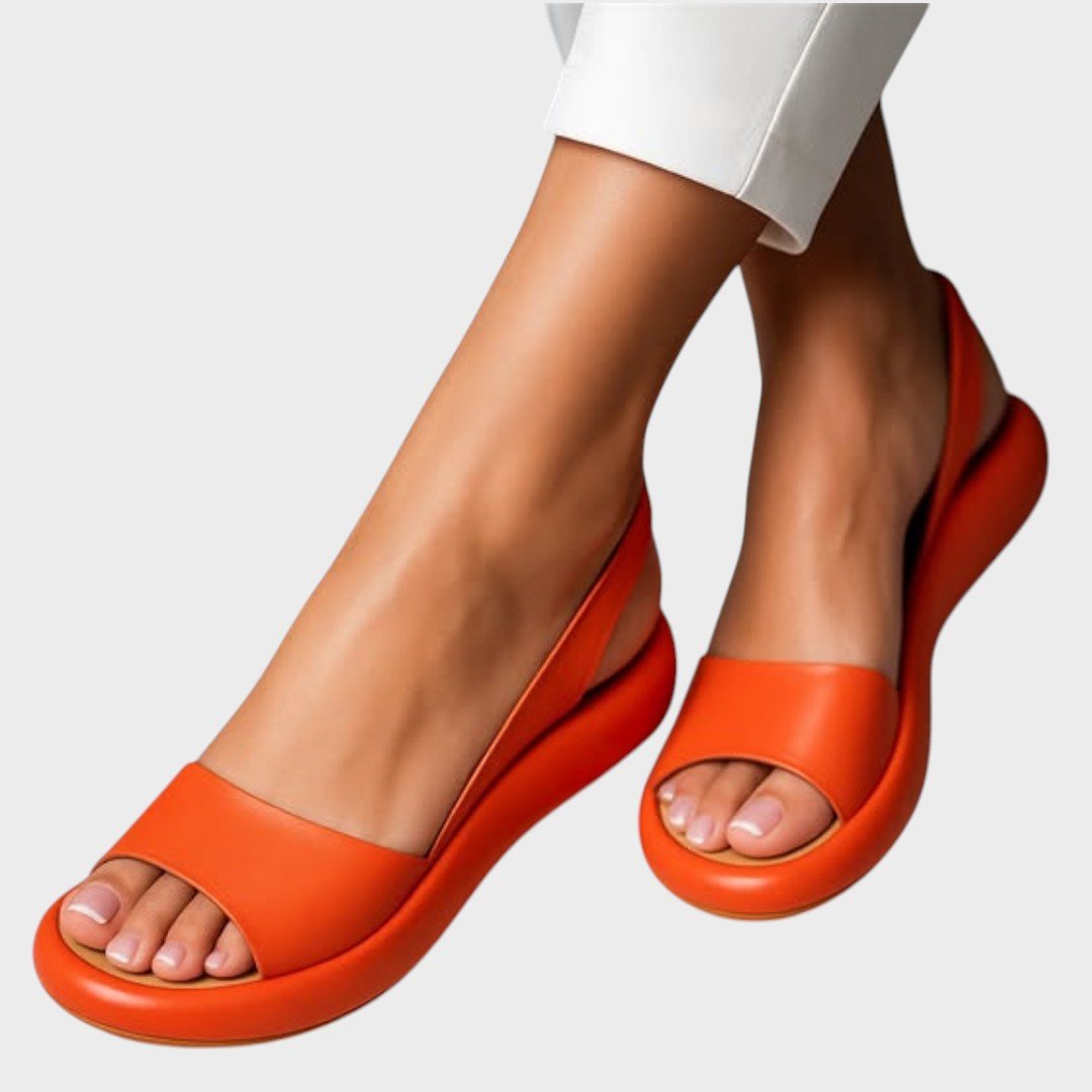Solemarket | Lena – Sandaler med brede remme og god stabilitet