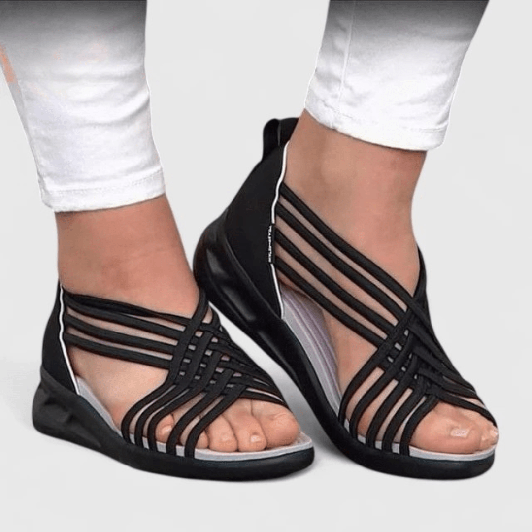 Solemarket | Katrine – Ortopædiske sandaler med hvid sål