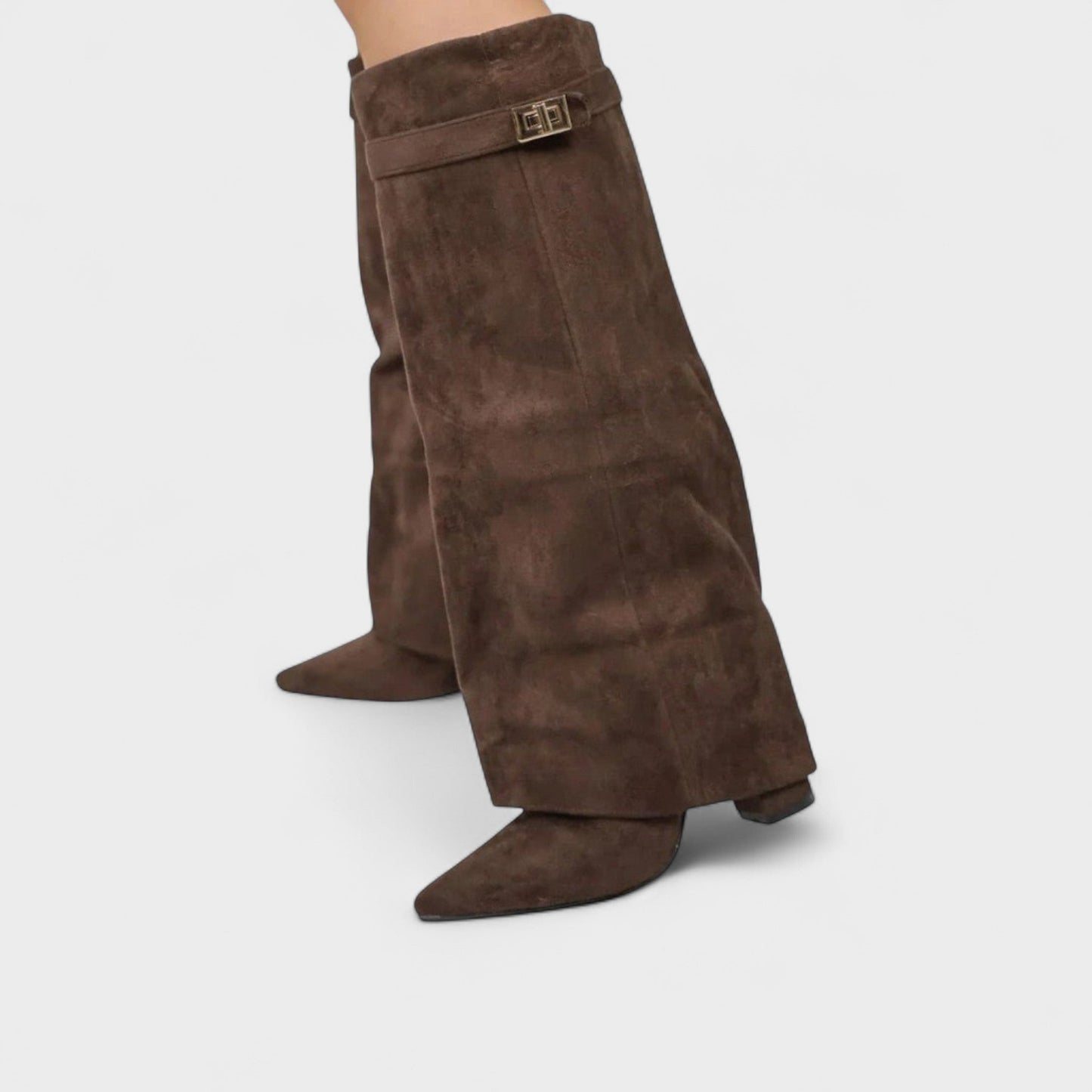 Solemarket | Lærke – Knæhøje støvler med elegant slim-fit design