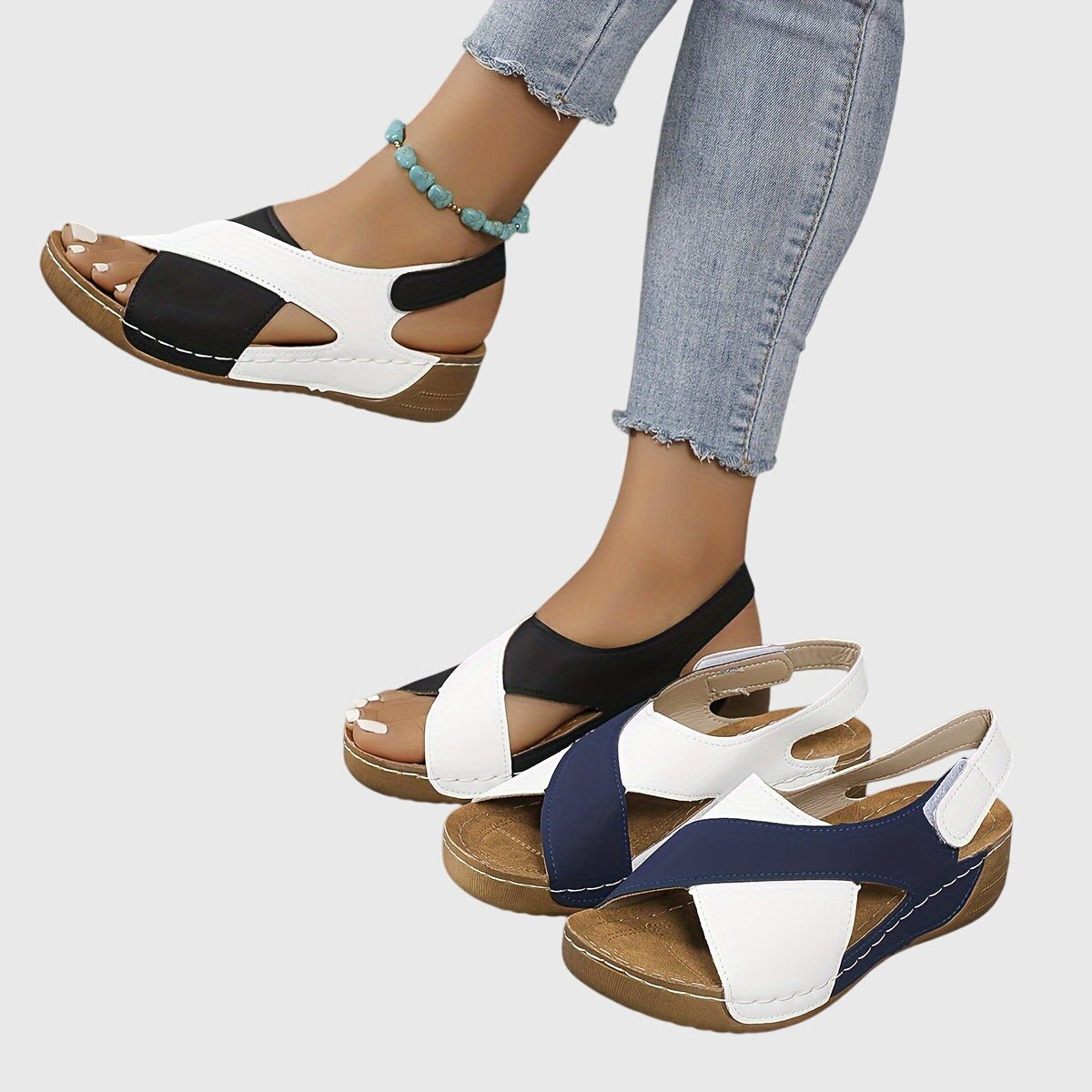 Solemarket | Lærke – Ortopædiske sandaler med god svangstøtte