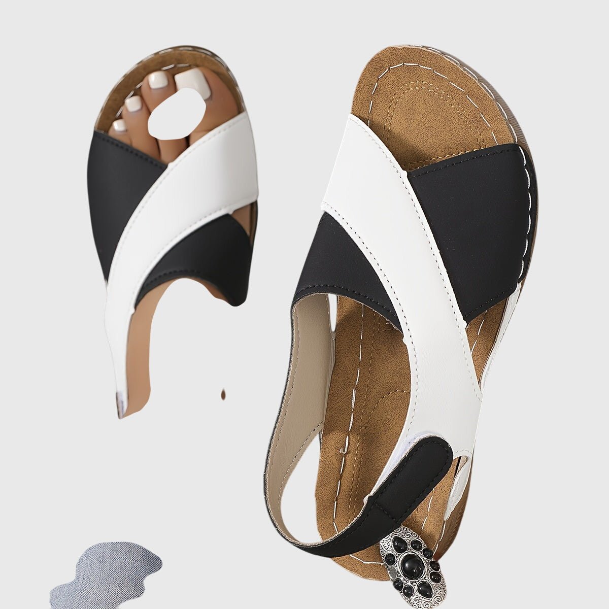 Solemarket | Lærke – Ortopædiske sandaler med god svangstøtte